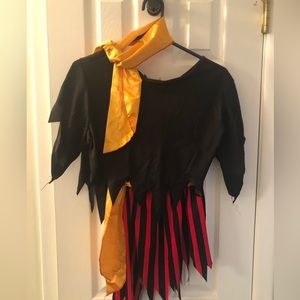 Halloween Pirate Costume.